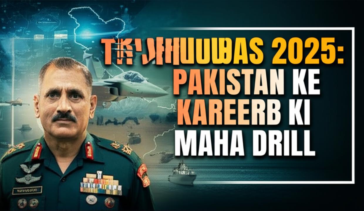 भारत का ‘त्रिशूल’ अभ्यास 2025: पश्चिमी सीमा पर पाकिस्तान के करीब होगी त्रि-सेवा सेना की विशाल ड्रिल